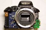 передняя панель фотоаппарата Canon