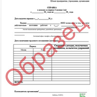 Справка 2 НДФЛ для УФМС,РВП
