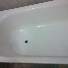 железная ванна после покрытия эмалью