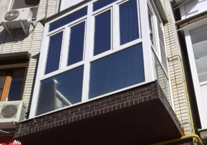 остекление балкона, ПВХ окна, под ключ
