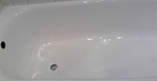 железная ванна после покрытия акрилом, реставрация ванн в Саратове, фото до и после покрытия